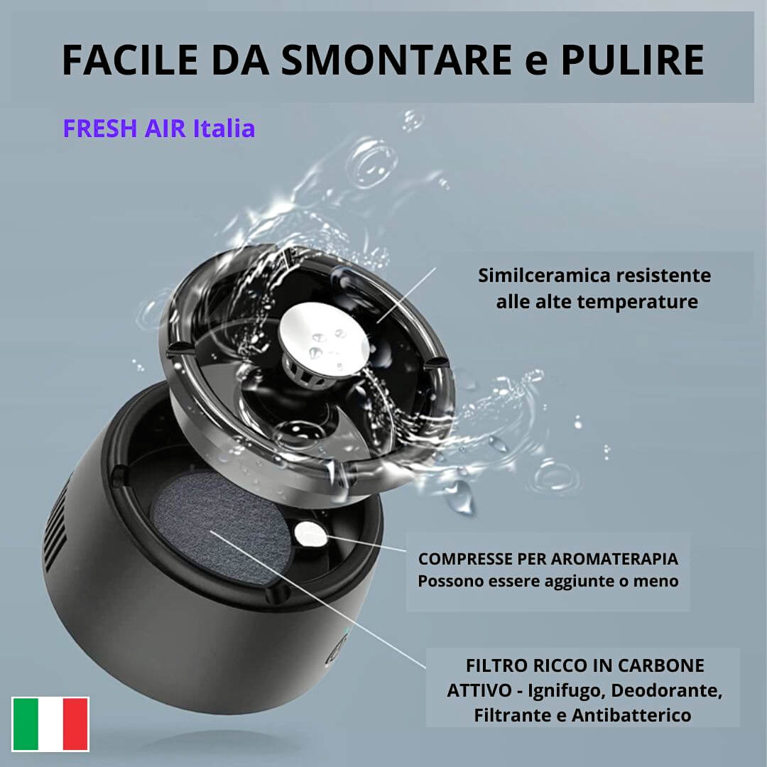 Posacenere e Purificatore dell'aria FRESH AIR - immagine 12