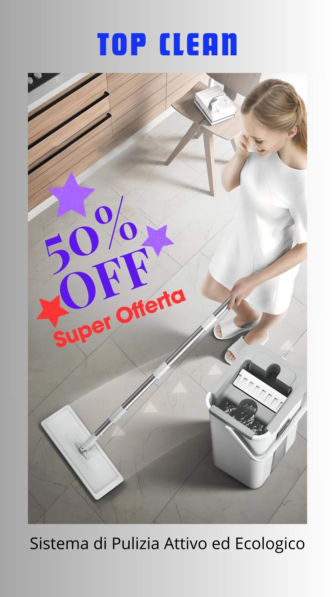 TOP CLEAN Moccio & Scopa Intelligente - immagine 11