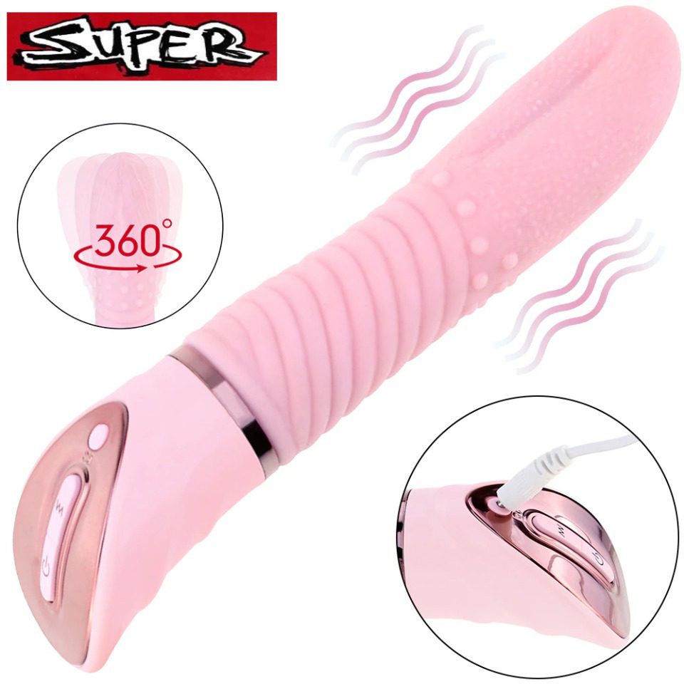 ♥️ PINK TONGUE Vibratore - immagine 2
