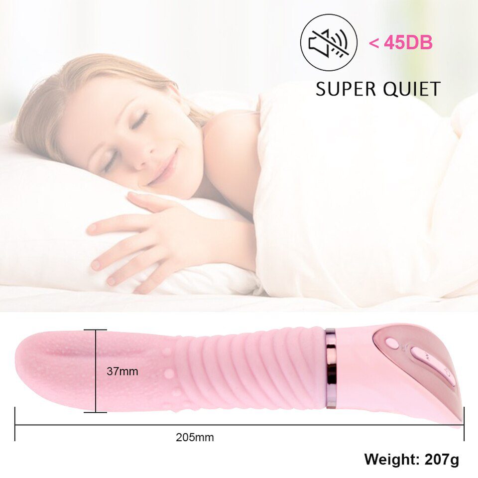 ♥️ PINK TONGUE Vibratore - immagine 4