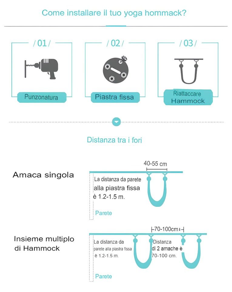Amaca Aerea FIT SENSORY KIT PLUS - Especial Edition - immagine 30