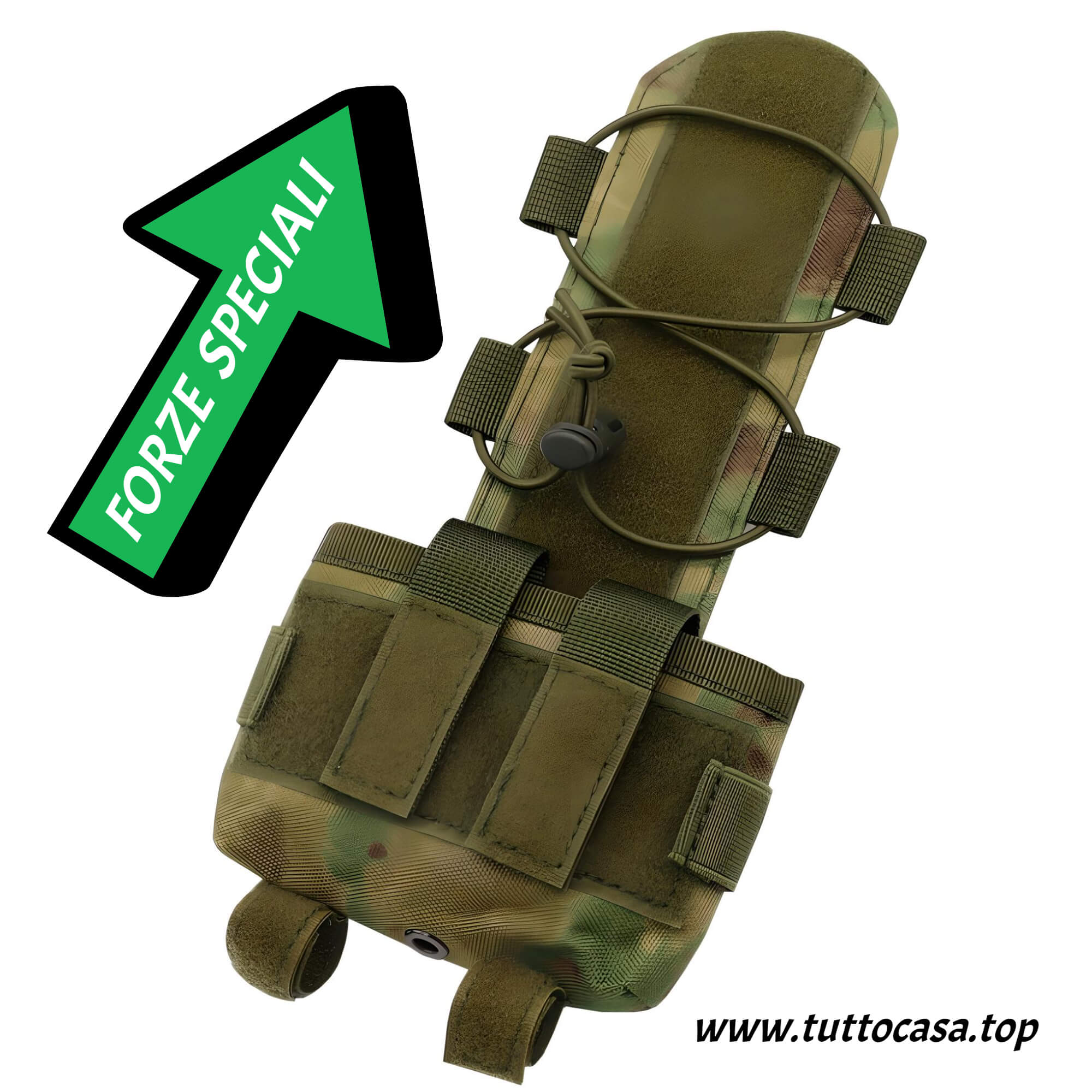 DINAMICA 🔥 ALPHA BAG Tasca per Casco Tattico SPARTACUS - immagine 4