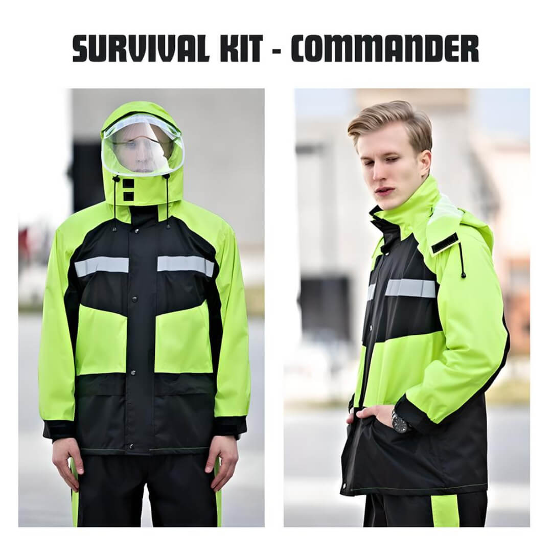 DINAMICA 🔥 Tuta Impermeabile COMMANDER - immagine 8