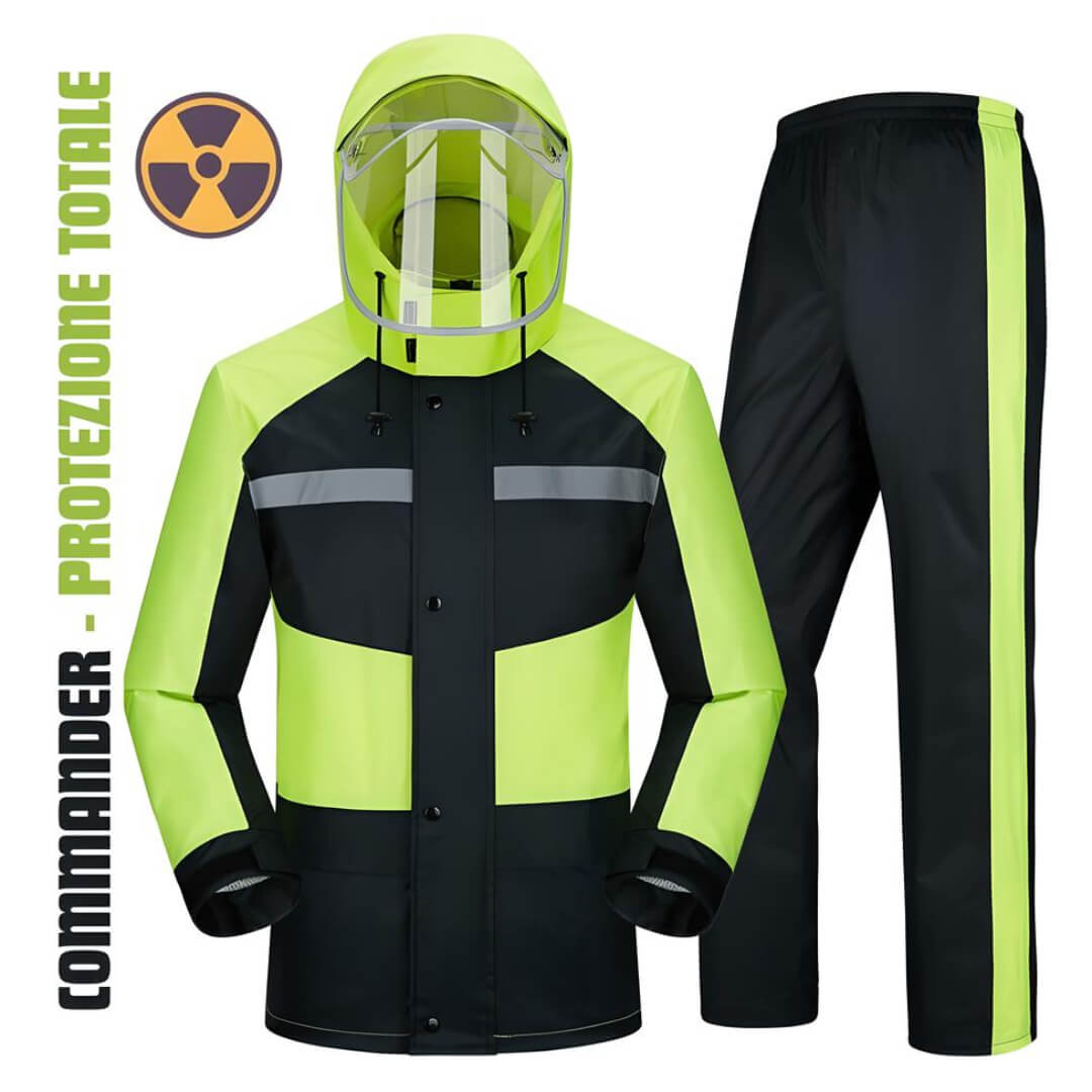 DINAMICA 🔥 Tuta Impermeabile COMMANDER - immagine 4