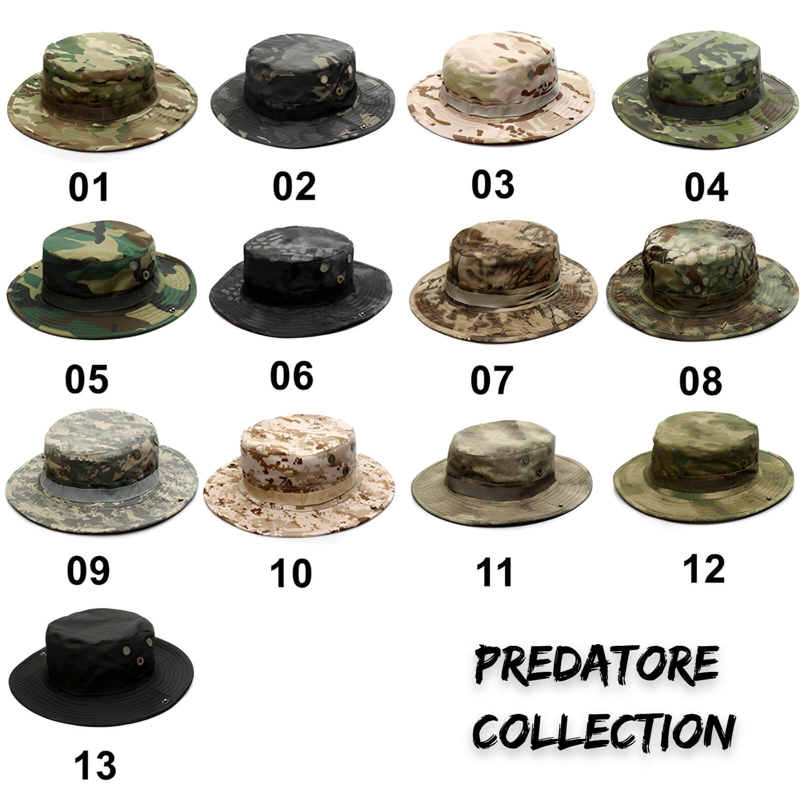 DINAMICA 🔥 Cappello Mimetico PREDATORE - immagine 6