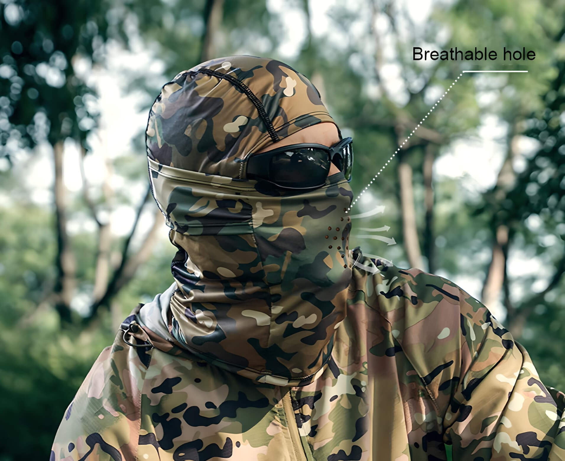 DINAMICA 🔥 Passamontagna TACTICAL FORCES - immagine 16