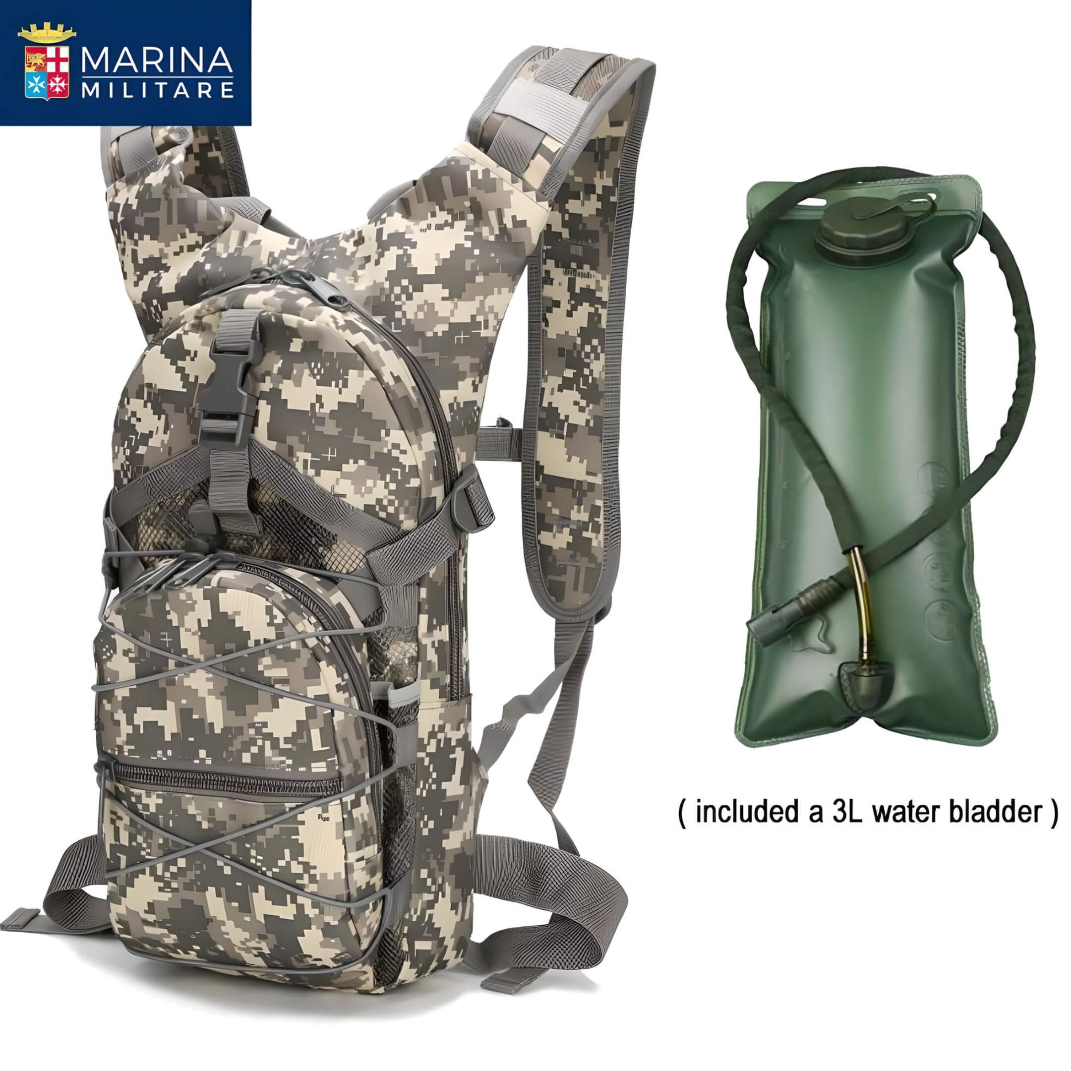 +DINAMICA 🔥 SAYERET COMMANDER - Zaino Militare Tattico - immagine 3