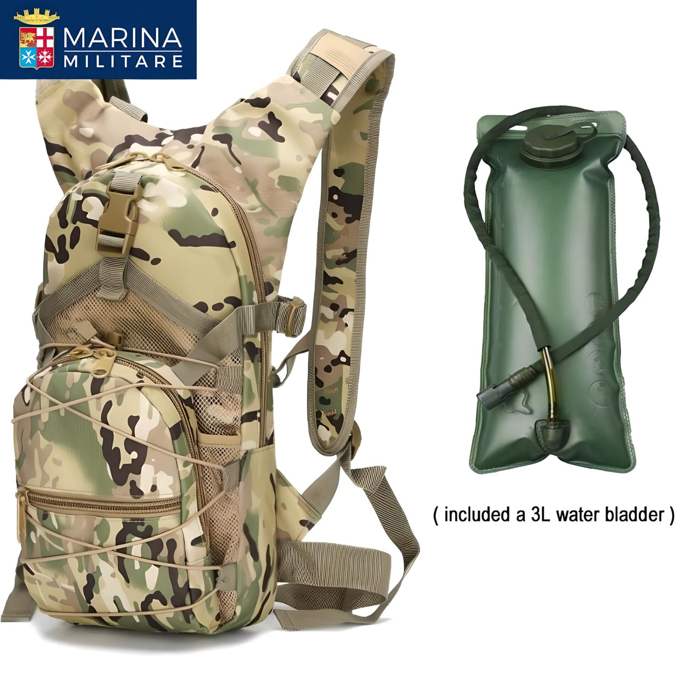 +DINAMICA 🔥 SAYERET COMMANDER - Zaino Militare Tattico - immagine 5