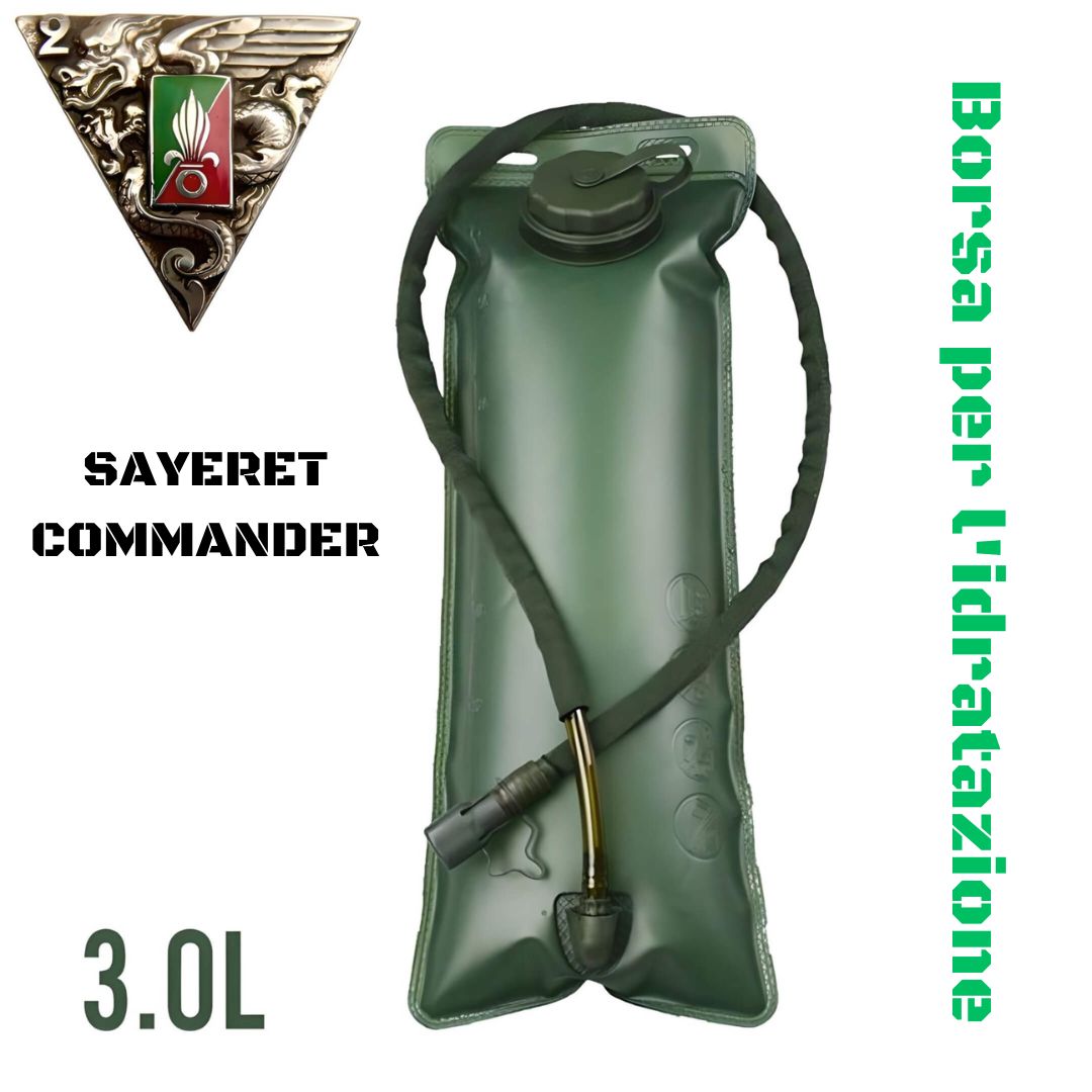 +DINAMICA 🔥 SAYERET COMMANDER - Zaino Militare Tattico - immagine 11