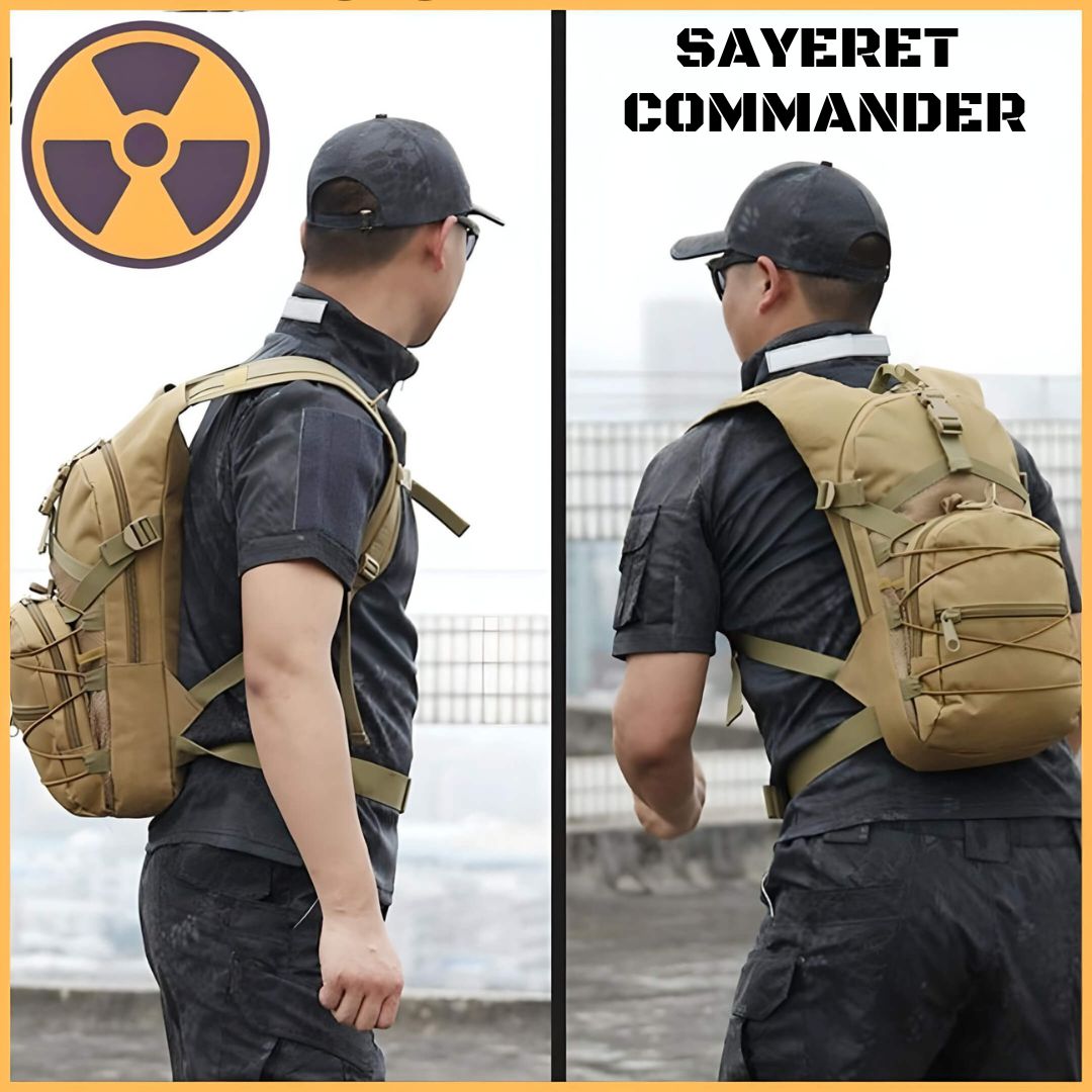 +DINAMICA 🔥 SAYERET COMMANDER - Zaino Militare Tattico - immagine 7