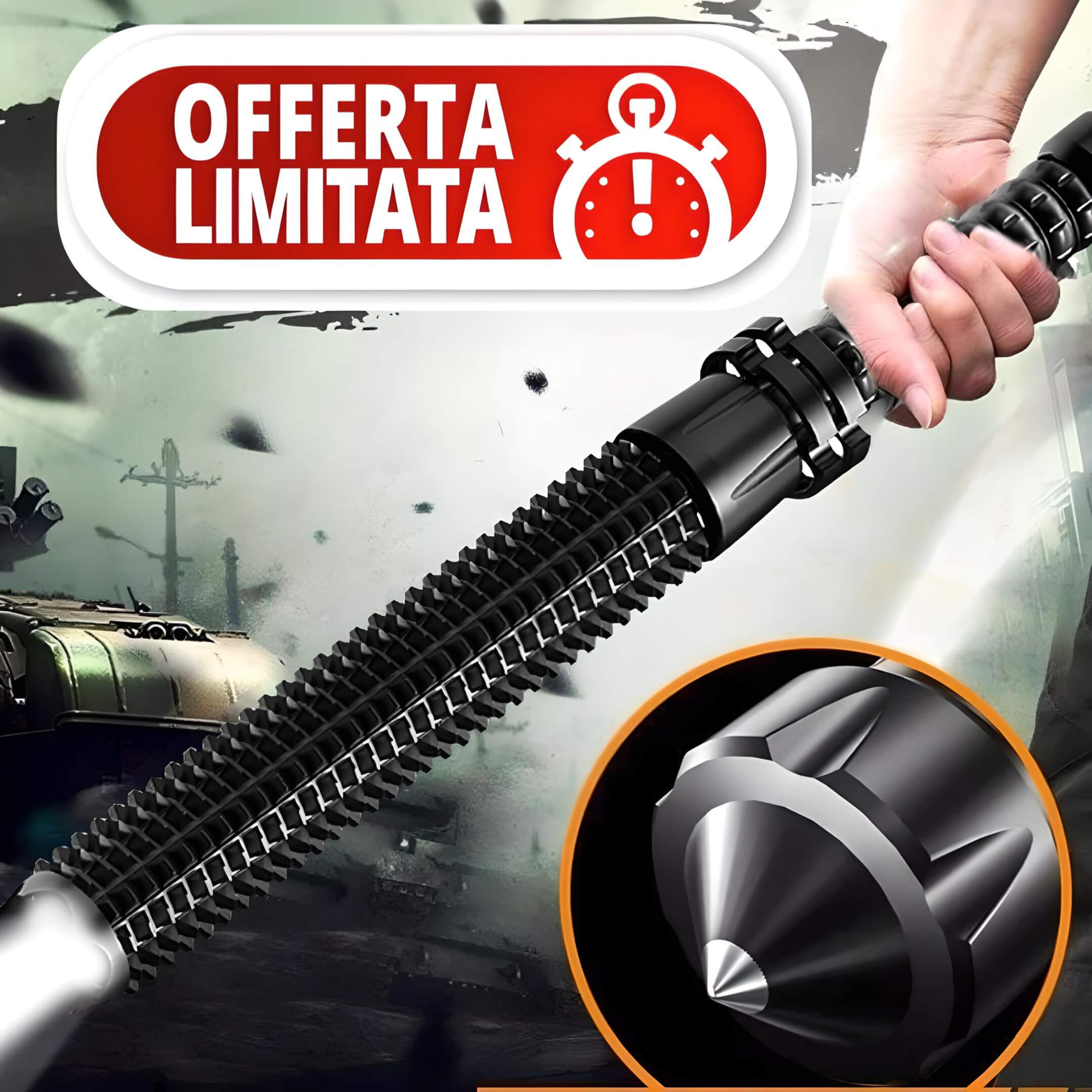 DINAMICA 🔥 Torcia a LED THE ROCK - immagine 2