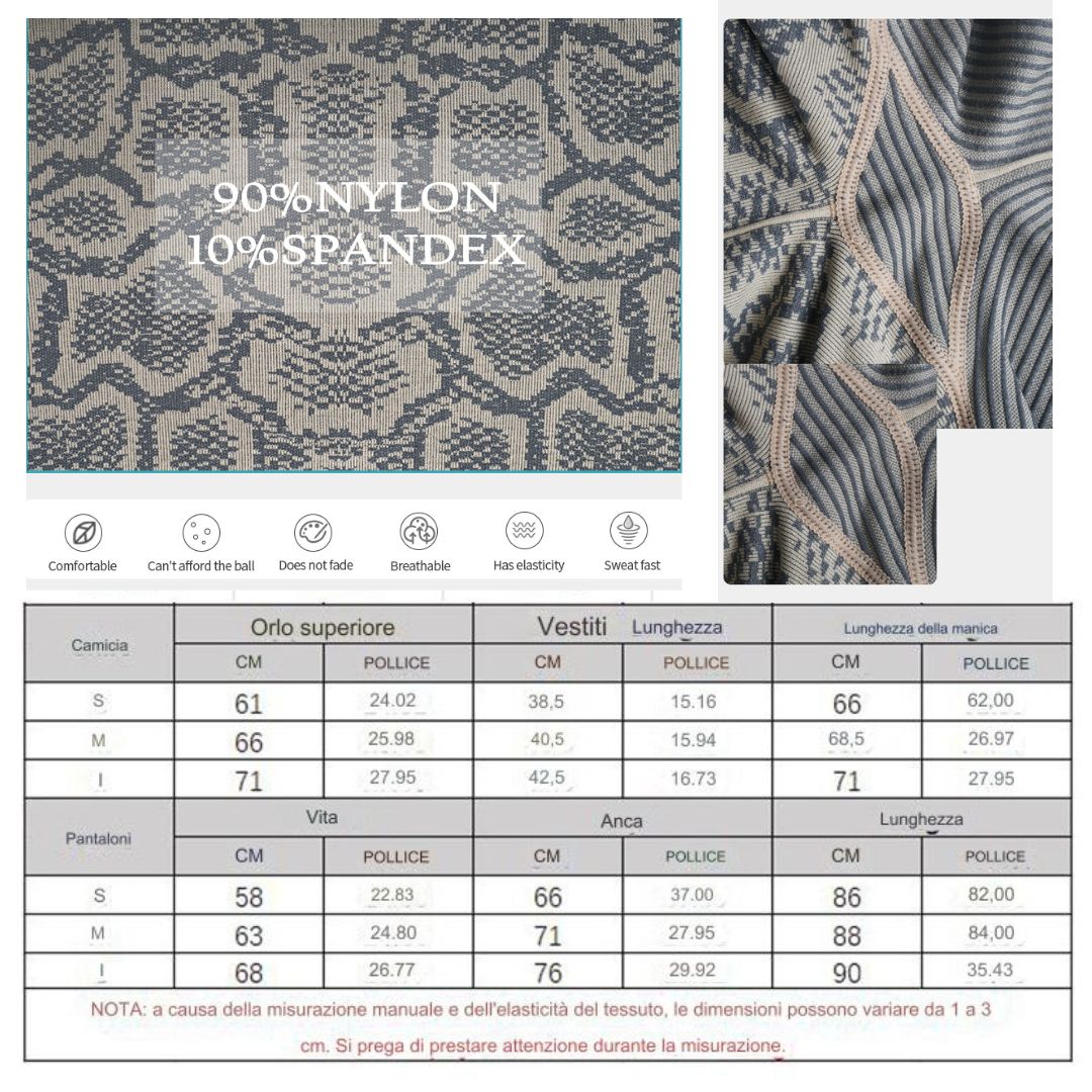 🔥DINAMICA ATENA Tuta da Yoga/Ginnastica - immagine 14