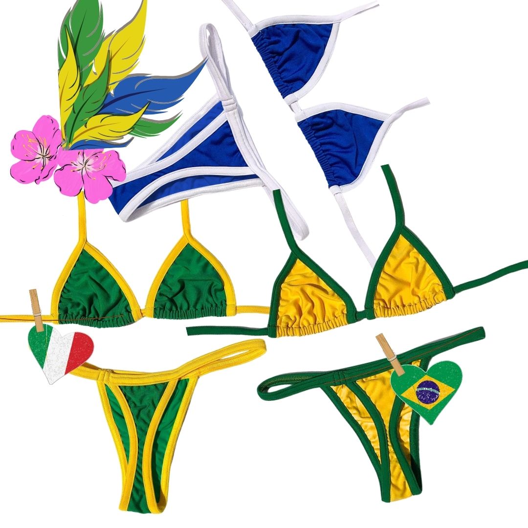 ⛱️ Bikini Tropico Latino "BRASIL" - immagine 9