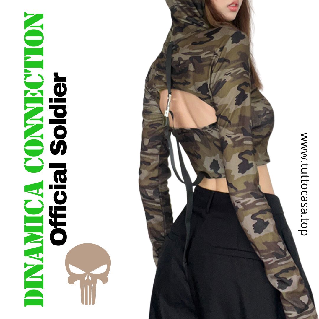 DINAMICA 🔥 Maglia con cappuccio OFFICIAL SOLDIER - immagine 6
