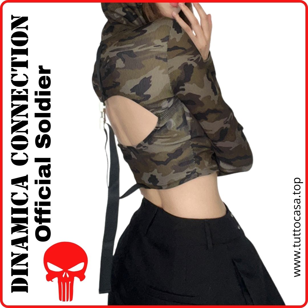 DINAMICA 🔥 Maglia con cappuccio OFFICIAL SOLDIER - immagine 8