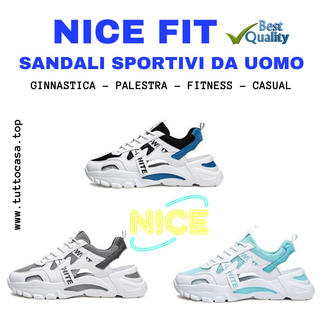 π Sandali Sportivi da uomo NICE FIT Italy - immagine 12