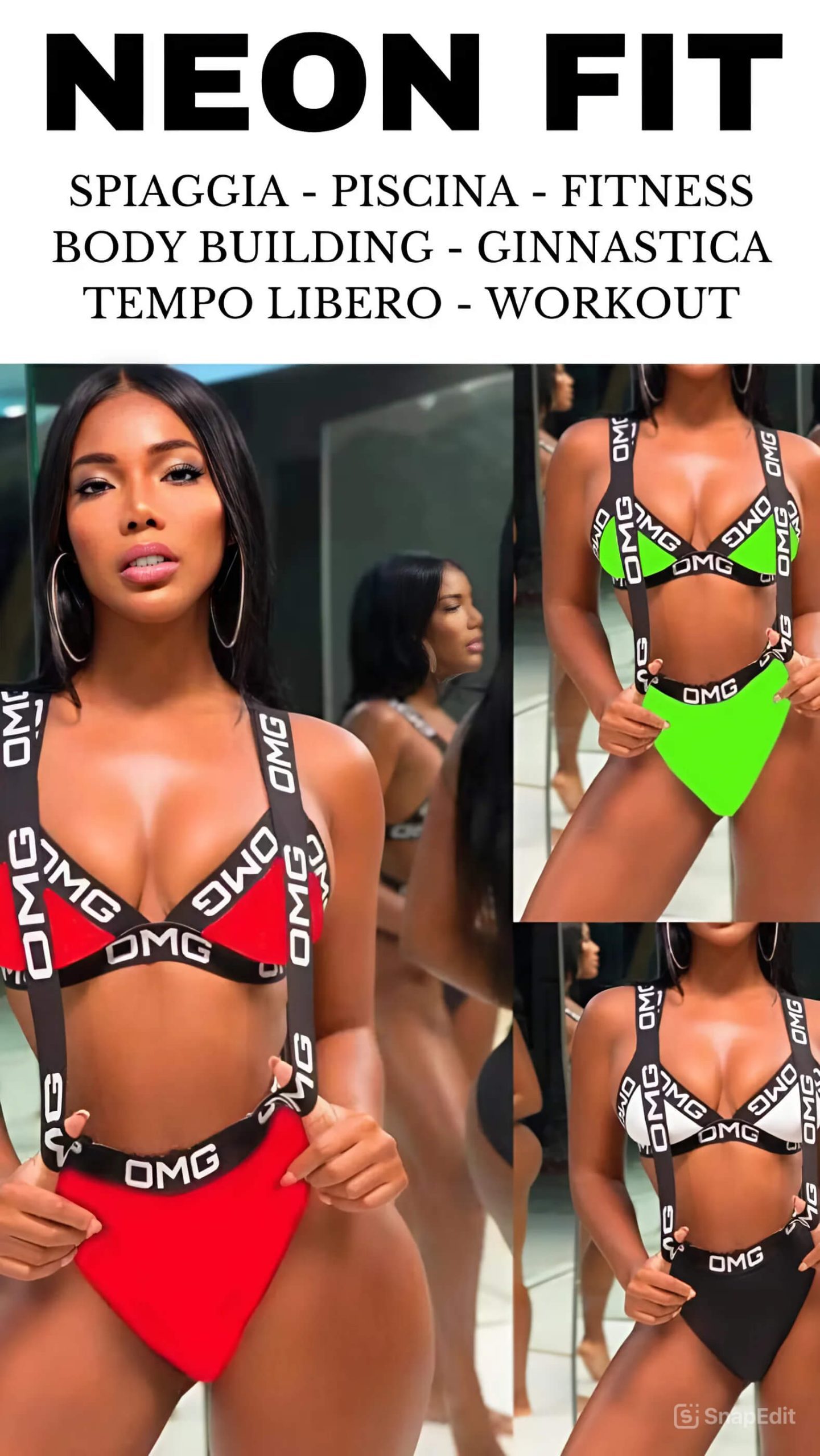 Costume NEON FIT Bagno e Fitness - immagine 3